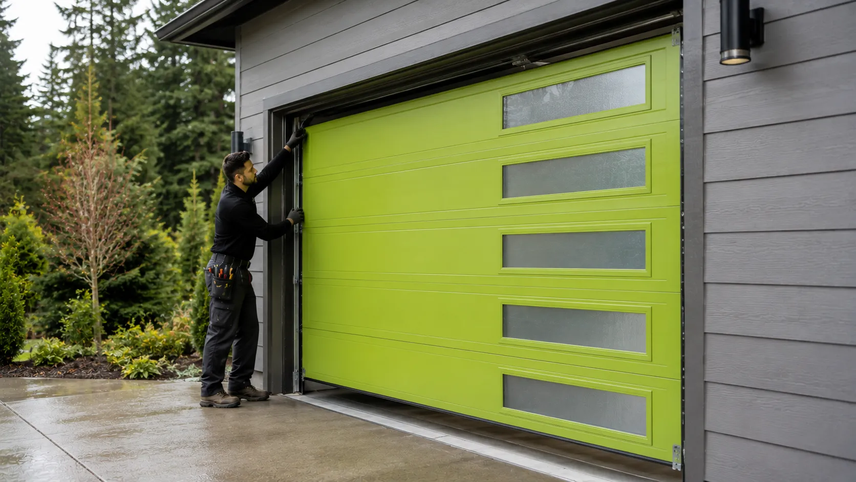 Garage Door Work Built Around Florence Houses